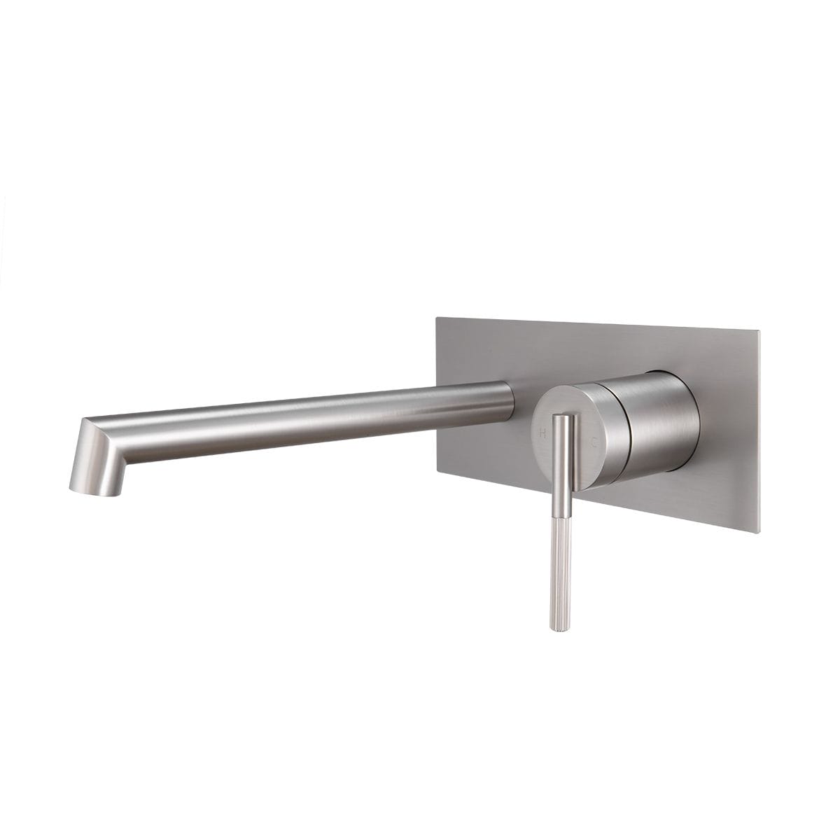 CADDENCE Brushed Nickel Wall Mixer with Spout