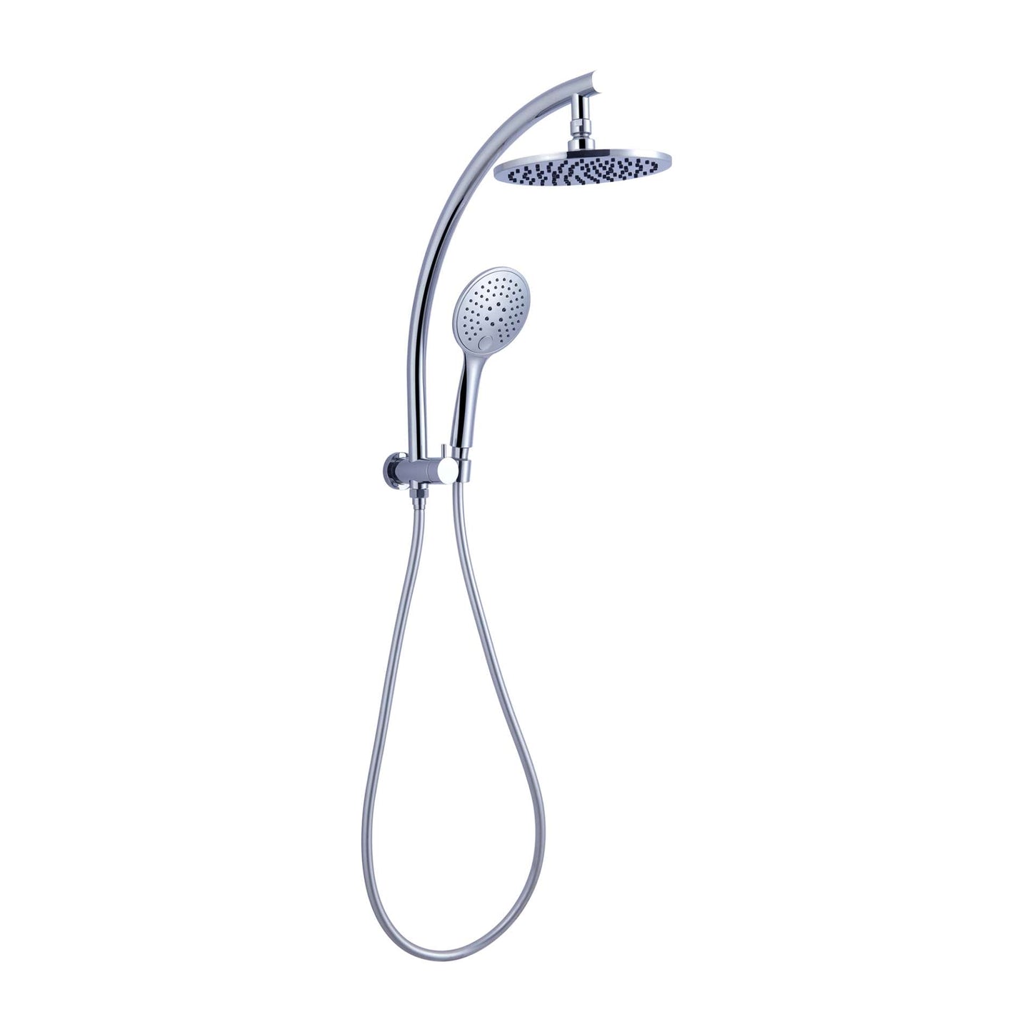 Nero Dolce 2 In 1 Twin Shower Chrome