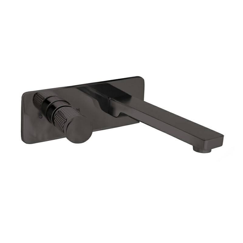 The GABE Wall Outlet Mixer - Gun Metal