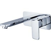 Nova Round Cornered Rectangle Handle Bath Mixer