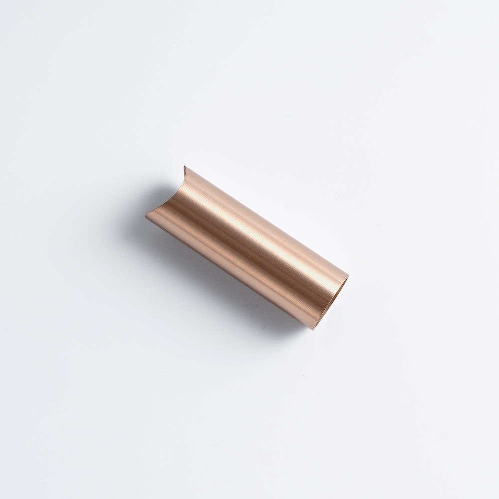 Radiant Champagne round tube leg 70mm