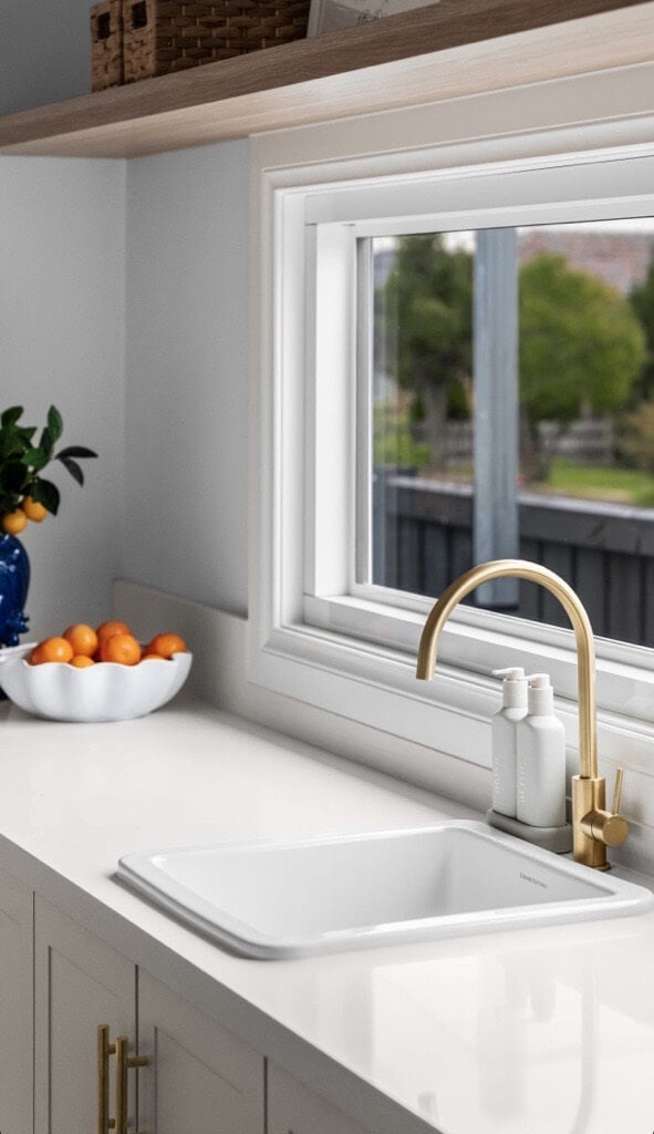 Cuisine 46x46 Inset / Undermount Fireclay Sink