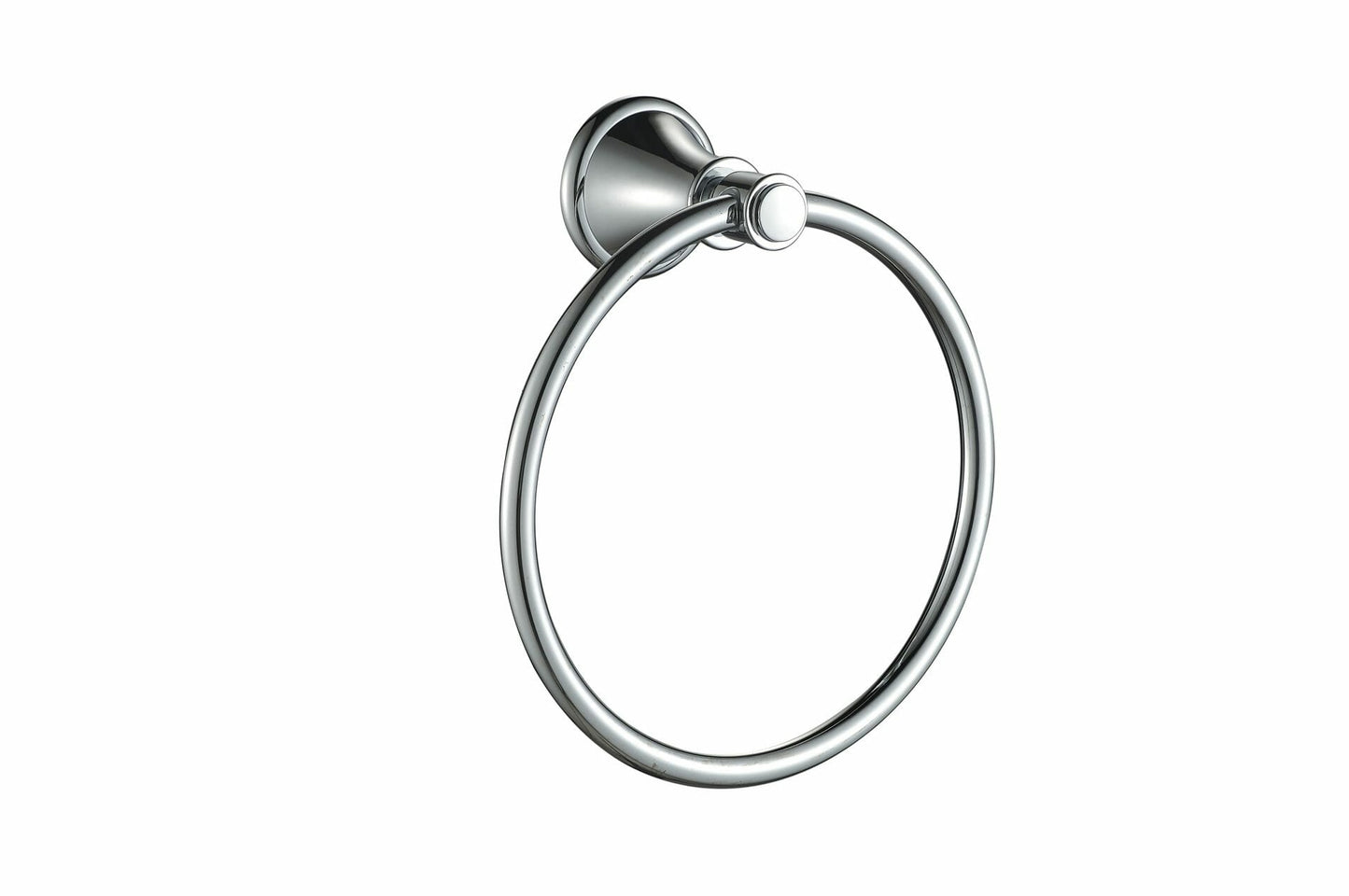 Clasico Towel Ring - Brushed Nickel