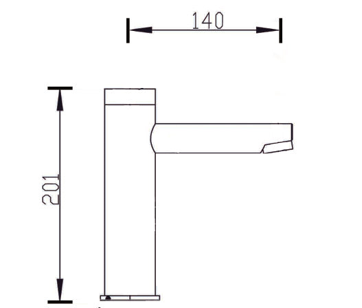 Intelligent Basin Sensor Mixer - Chrome