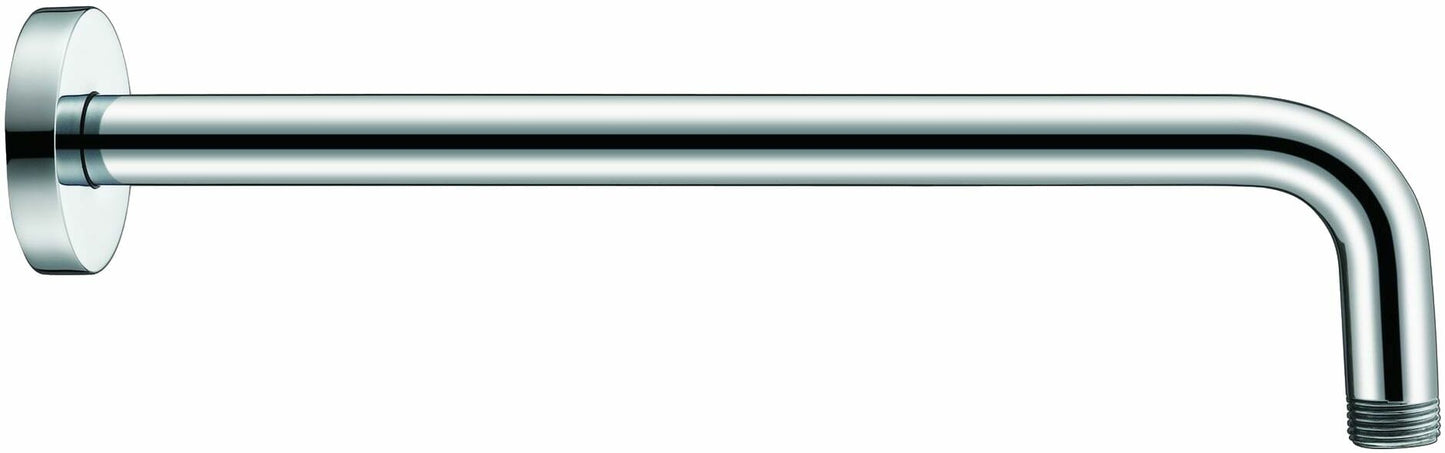 Round Horizontal Wall Shower Arm - Chrome