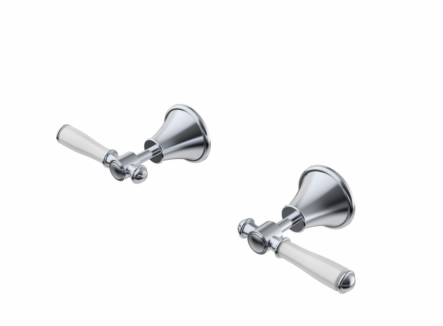 Clasico Wall Top Assemblies Ceramic Hahdle