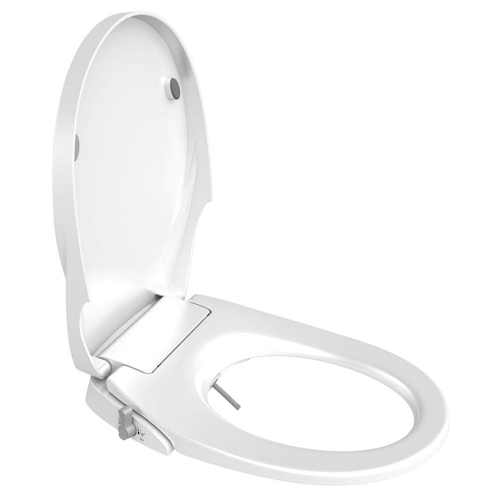 Universal Toilet Bidet Seat - Fits All Round Toilets - Right Side Inlet