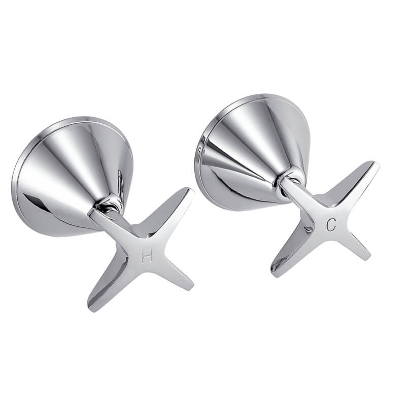 Wall Top Assemblies - Chrome