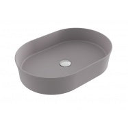 Fino 55x38 Counter Top Basin - Matte Grey