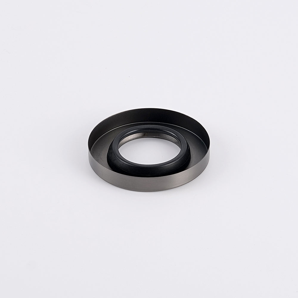 Radiant Gunmetal Grey Vertical towel rail (round & flat) Cover Plate