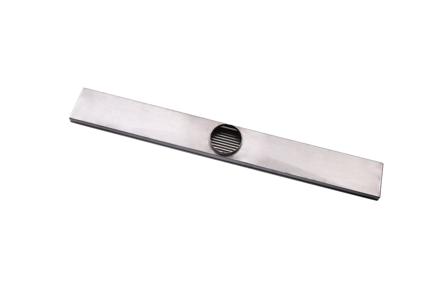 1800mm Stainless Steel/Chrome Grill Floor Waste - Center Cut
