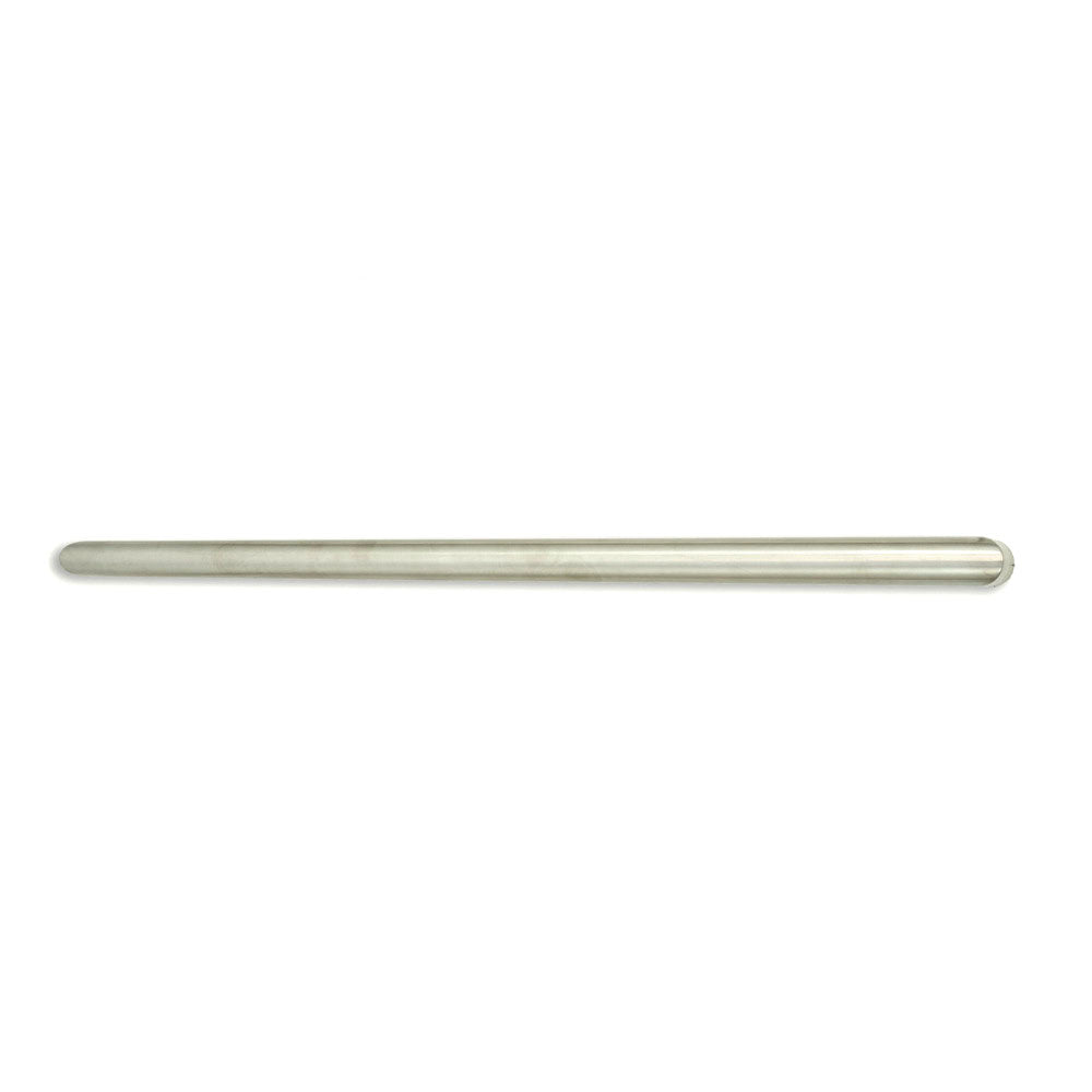 Radiant Brushed Satin 650mm NON-HEATED Square Single Bar Towel Rail
