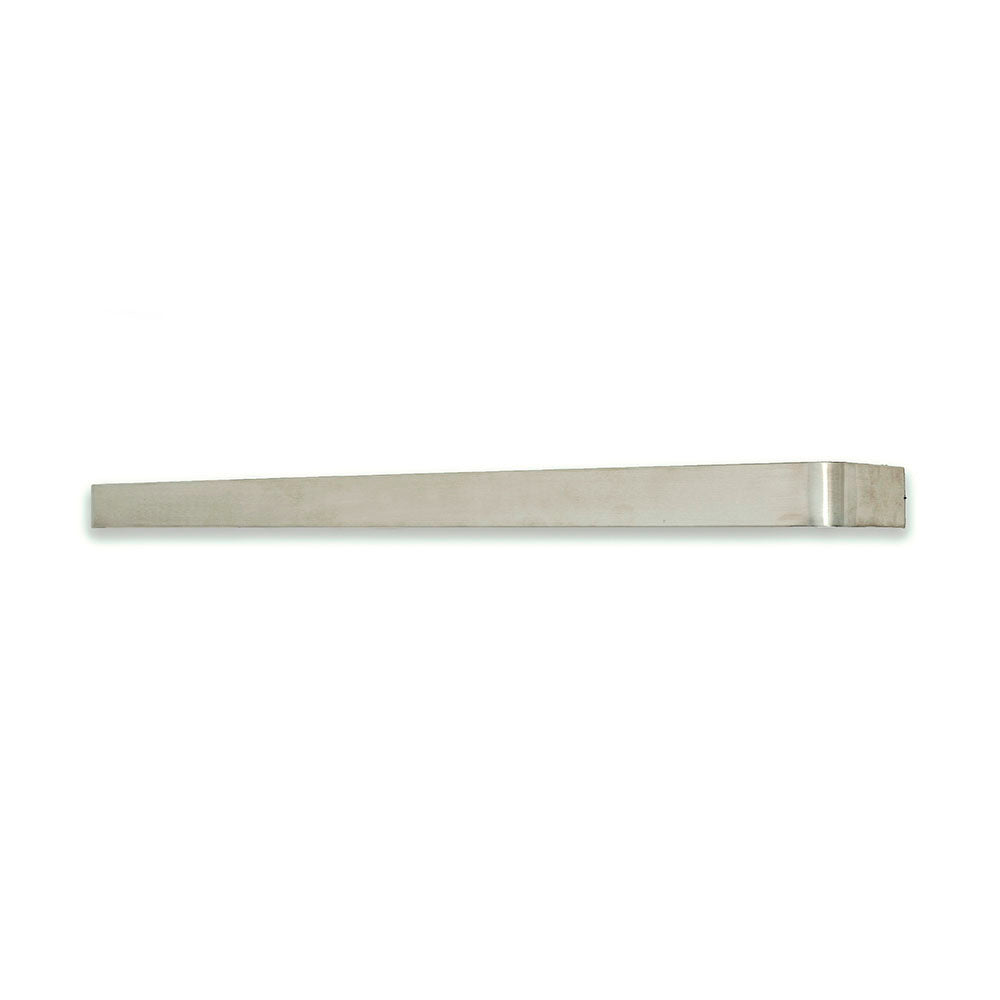 Radiant Brushed Satin 800mm Square Single Bar Towel Rail