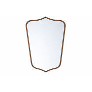 Mayer Shield Mirror 80x50 - English Bronze