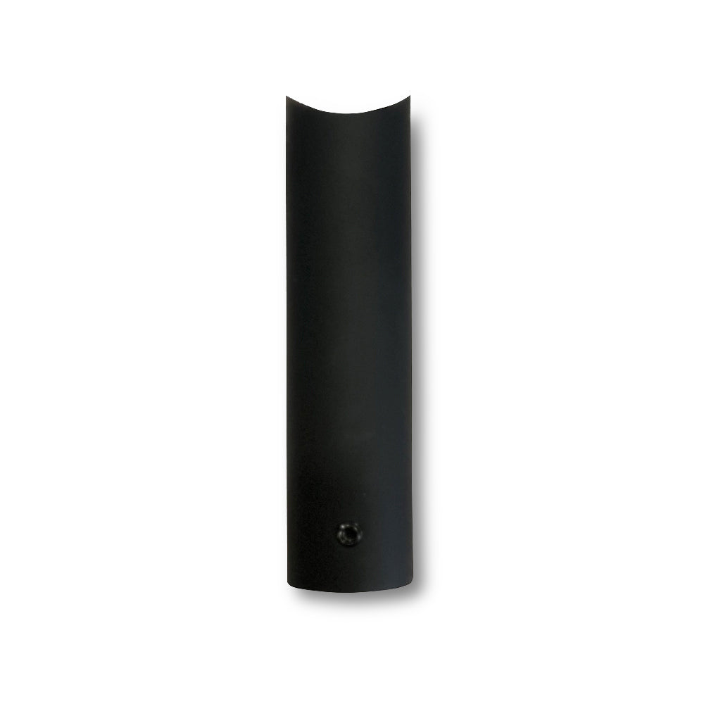 Radiant Matt Black round tube leg 70mm