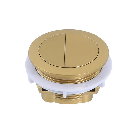 Brushed Brass Round Flush Buttons
