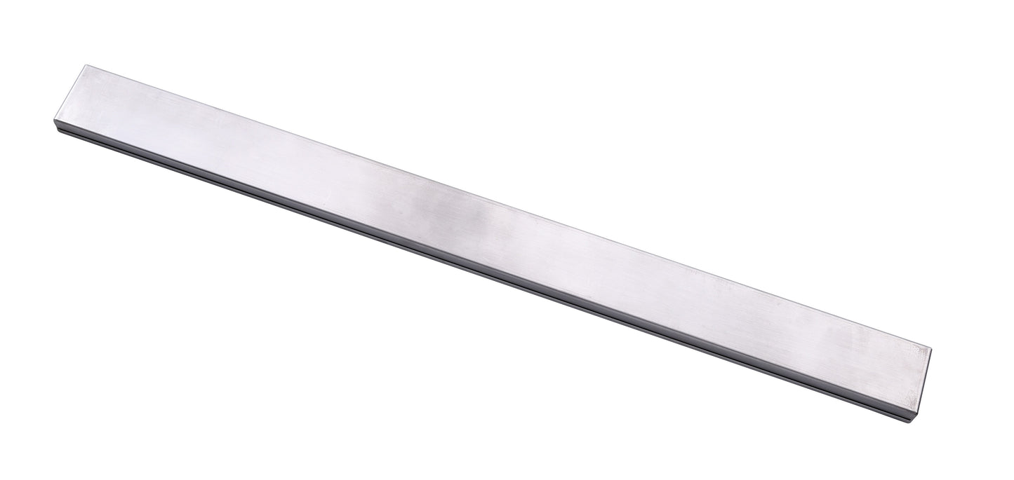 1000mm DIY Stainless Steel/Chrome Tile Insertl Floor Waste - No Cut
