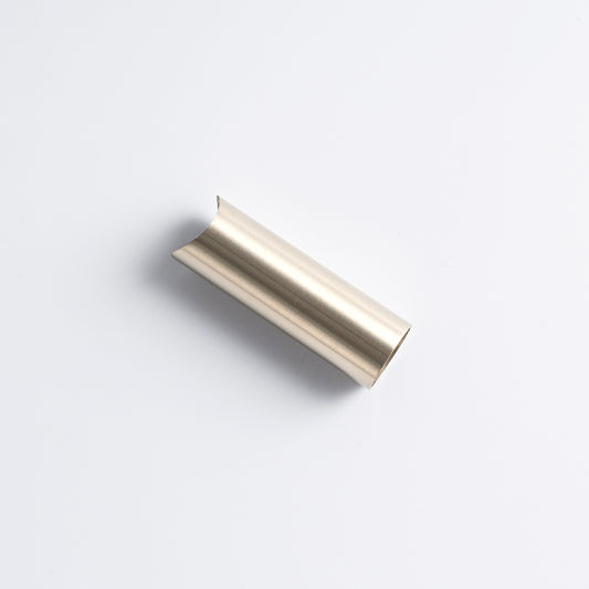 Radiant WARM Brushed Nickel round tube leg 70mm