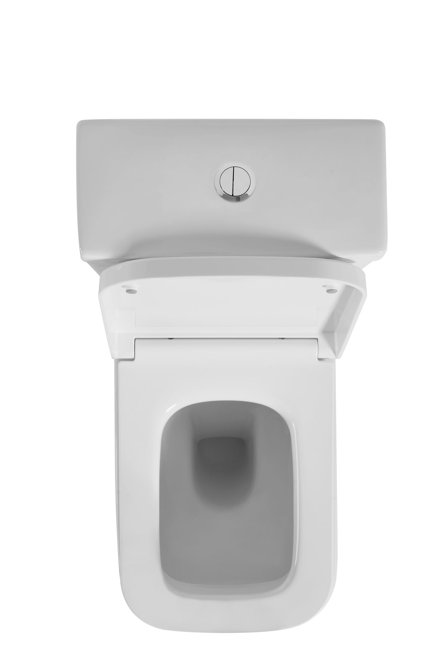 Qubist  Back-to-Wall Toilet Suite - Gloss White