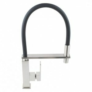 Brushed Nickel Kitchen Sink Mixer Tap