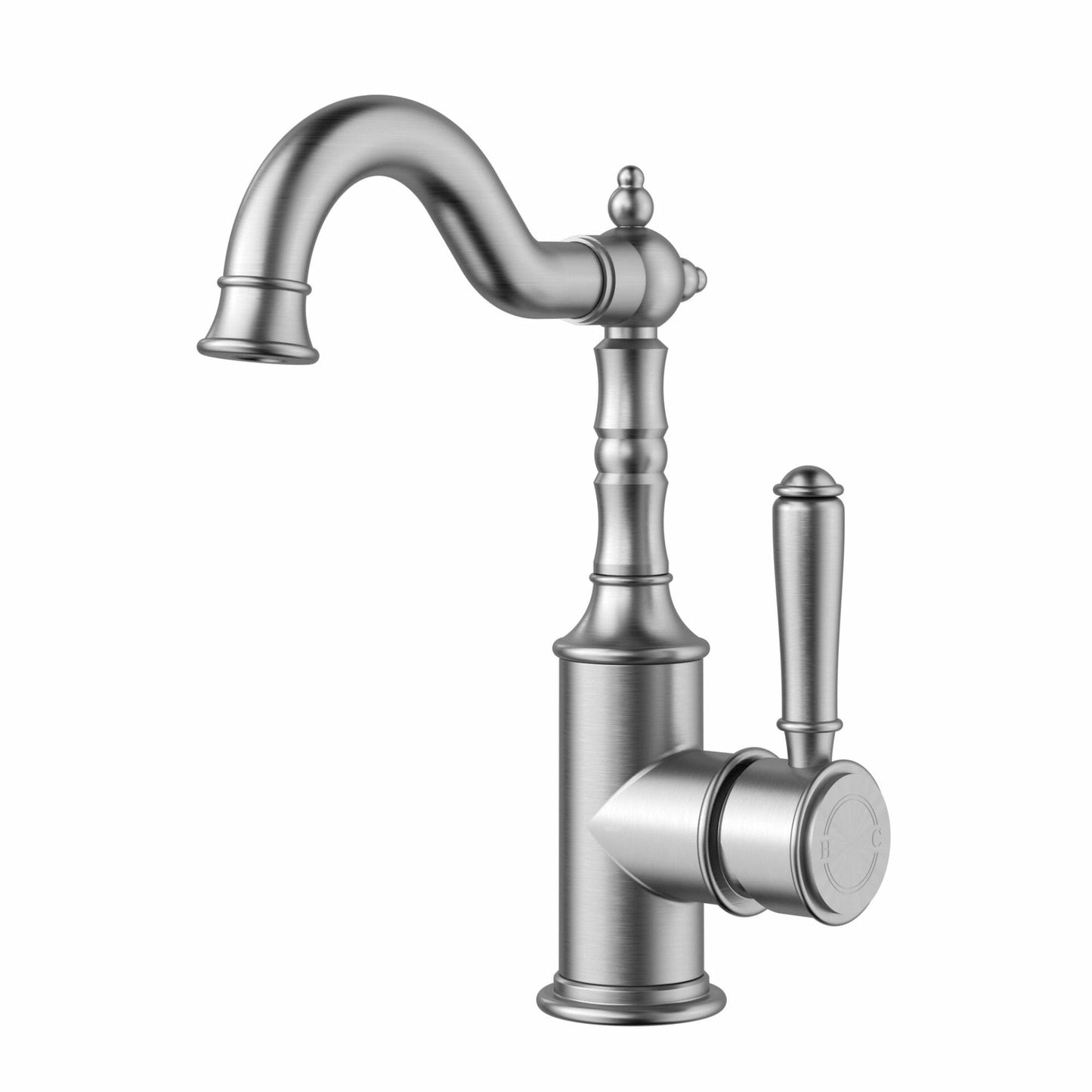 Clasico  Basin Mixer in Brushed Nickel