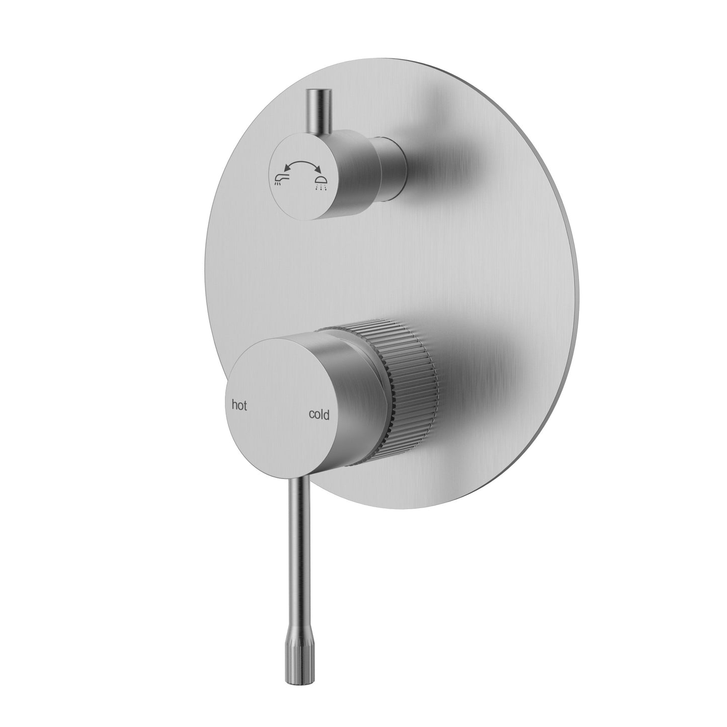 Linie Wall Mixer Diverter Trim Kit Brushed Nickel