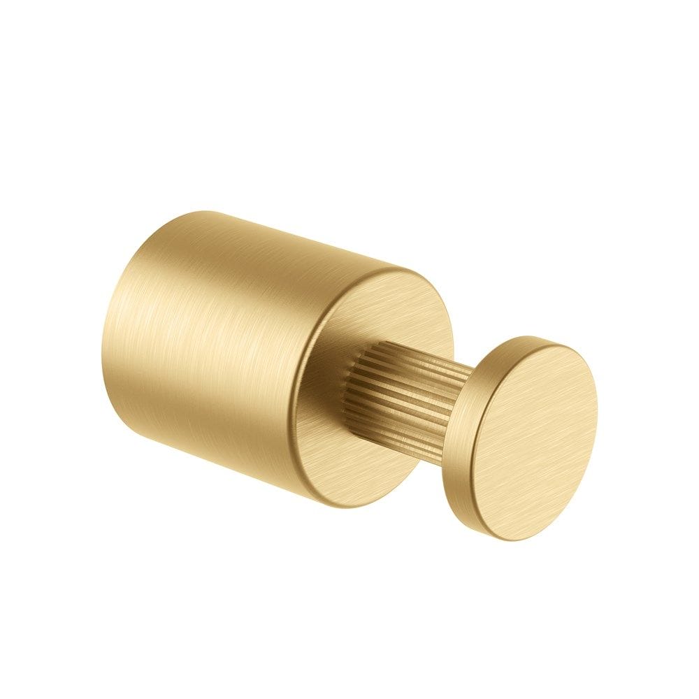 CADDENCE Brushed Brass Robe Hook