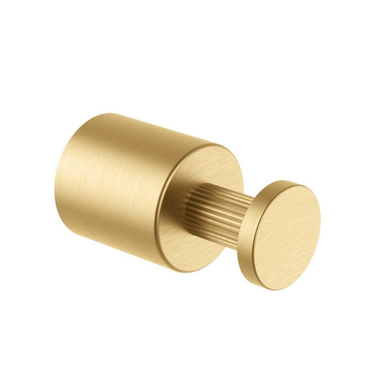 CADDENCE Brushed Brass Robe Hook