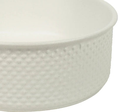 385*385*140mm Polar Subtly Textured Exterior with Matte White Interior Finish Above Counter Basin