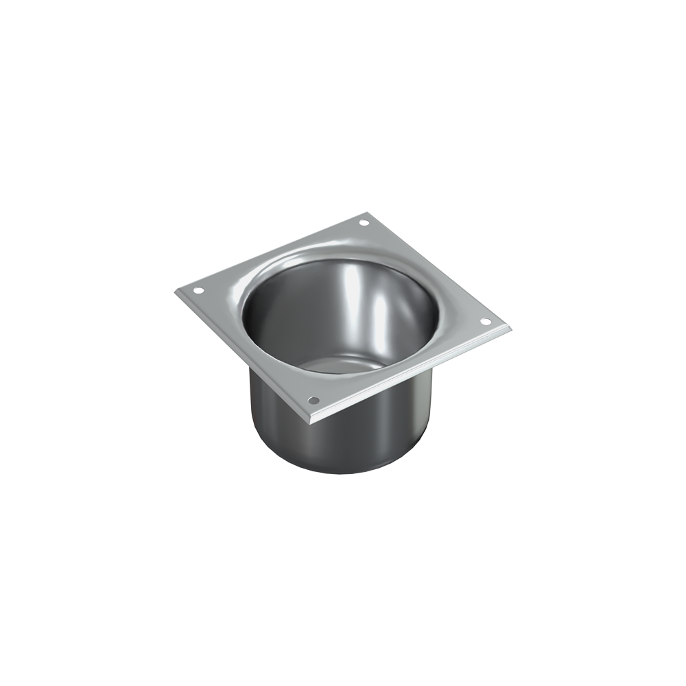 Anti-Ligature Single Toilet Roll Holder SS