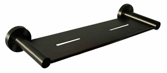 Otus Round Metal Shelf - Gunmetal