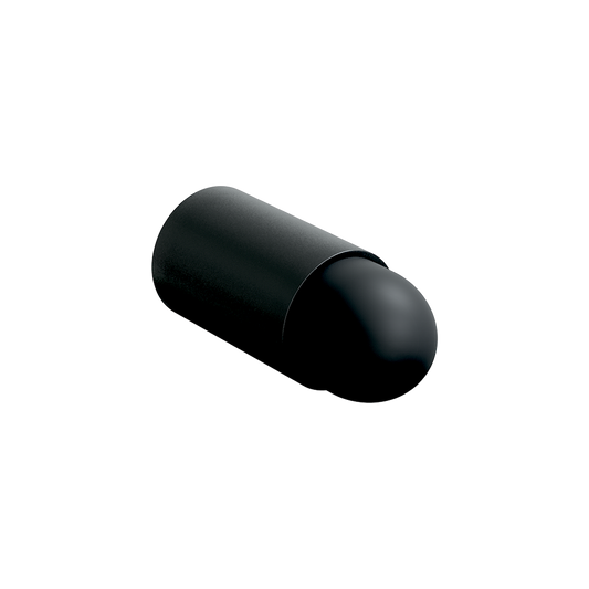 Skirting or Wall Mounted Door Stop, Designer Black