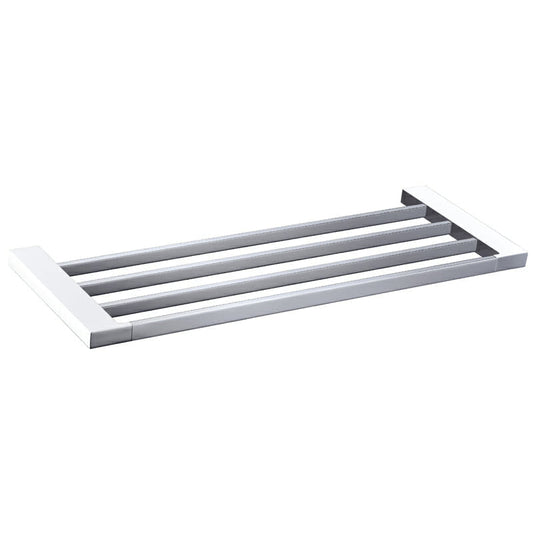 Eden Towel Shelf 600 mm - Chrome & White