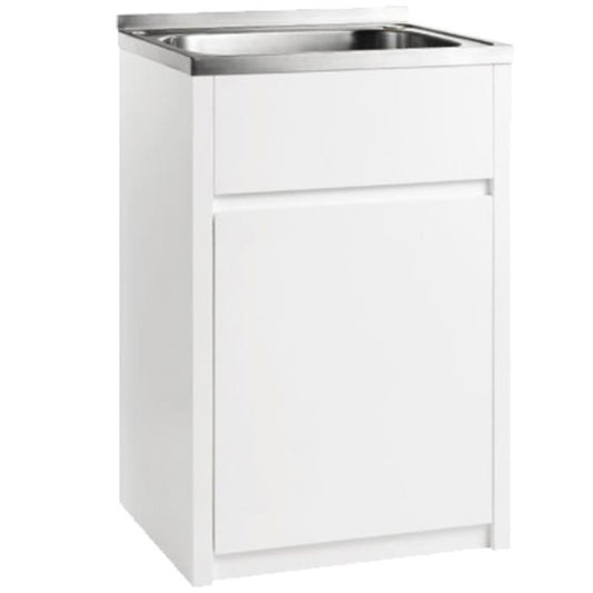 PVC Laundry Cabinet with Tub 45L, Left Hinge Size: 597*495*890mm
