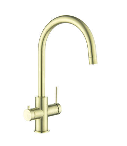 Mica Filter Sink Mixer - French Gold