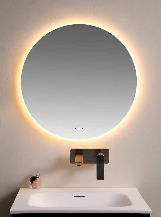 800mm Luna Back Lit LED Mirror
