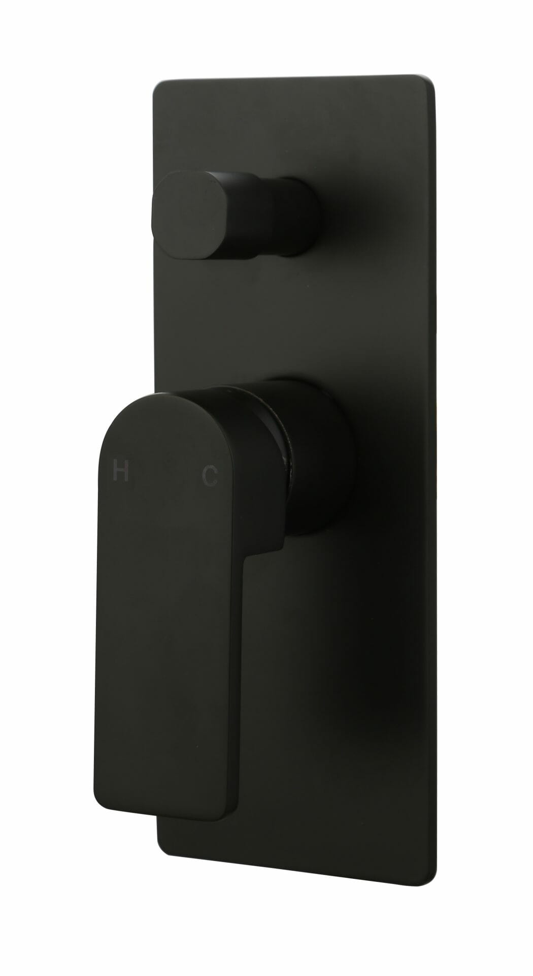 Flores wall mixer with diverter - Matte black