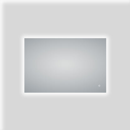 Sharp Edged LED Frameless Mirror