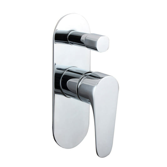 Lava Wall Mixer With Diverter - Chrome