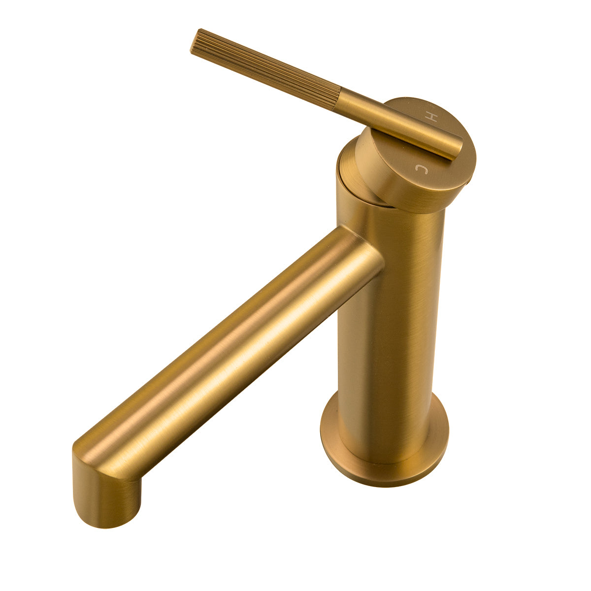 CADDENCE Brushed Brass Basin Mixer