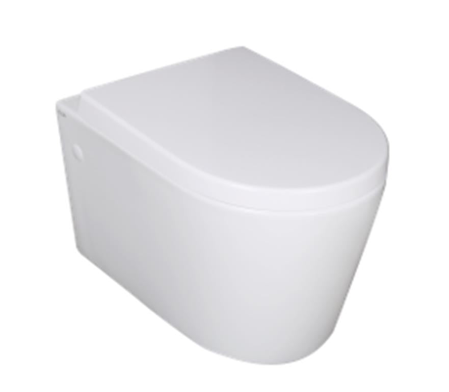 Avery Box Rim Wall Faced Floor Pan - Gloss White
