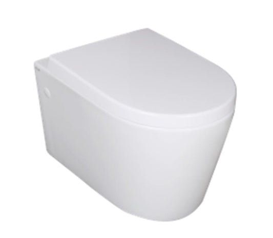 Avery Box Rim Wall Faced Floor Pan - Gloss White