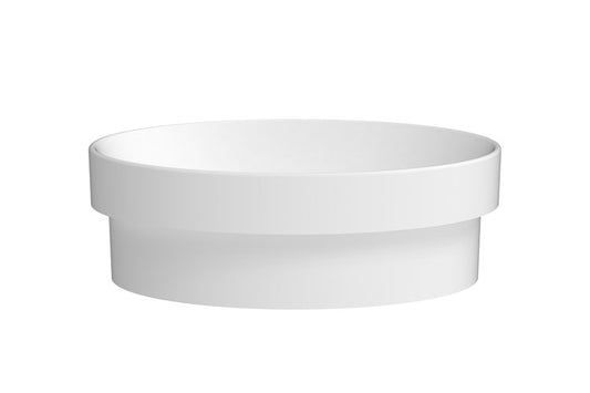 Monica Semi Inset Basin Matte White