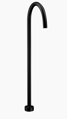Yale Spout Freestanding Matt Black