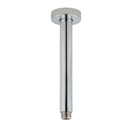 Pentro Brushed Nickel Round Ceiling Shower arm 200mm