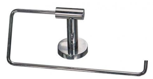 225mm W  Surface Mounted Towel Ring  - 225mm W x 115mm H x 80mm D - Bright
