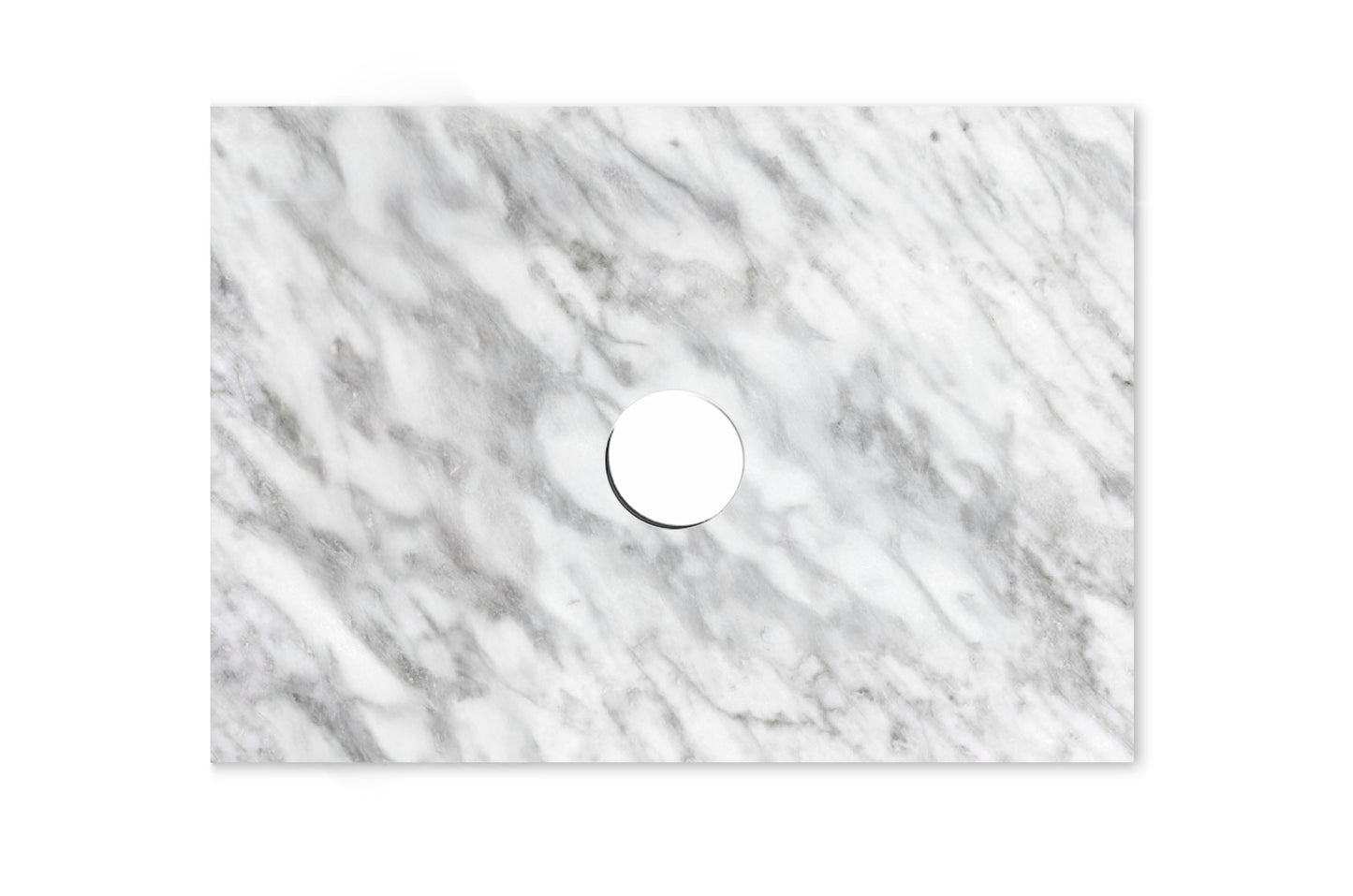 Natural Carrara Marble 600x465x18 Top