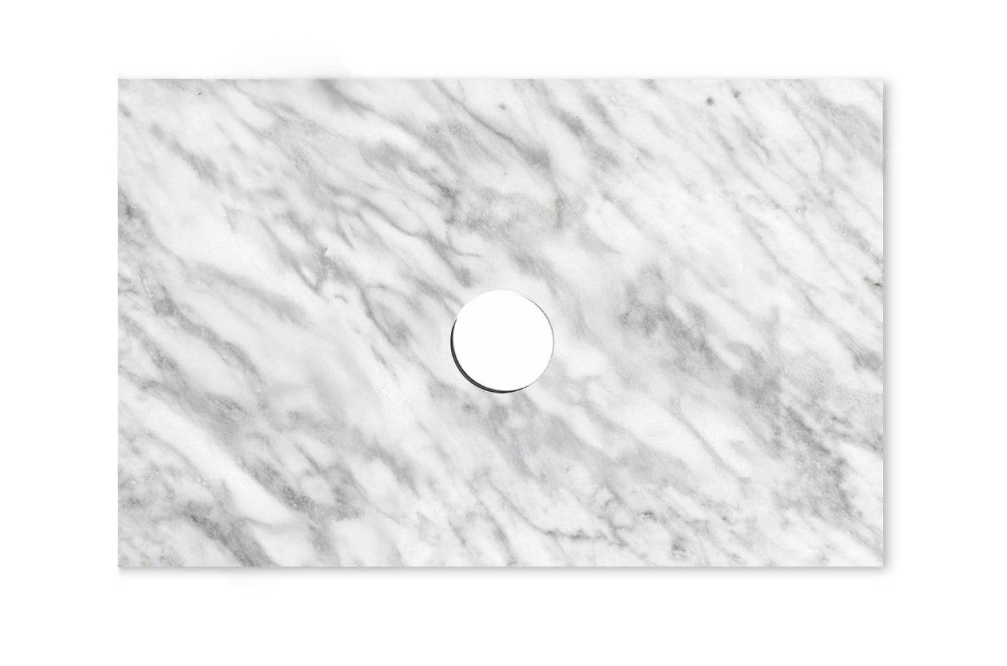 Natural Carrara Marble 750x465x18 Top