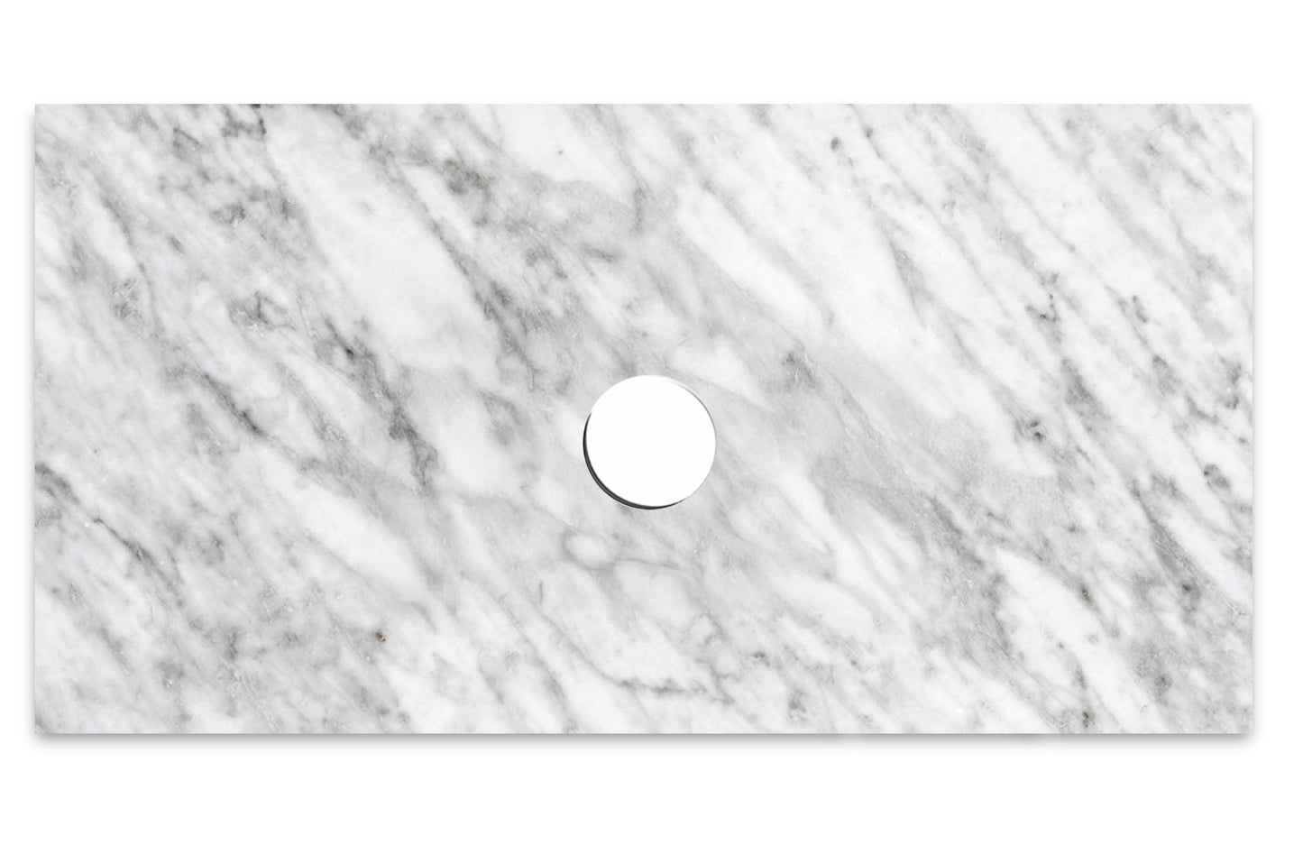 Natural Carrara Marble 900x465x18 Top