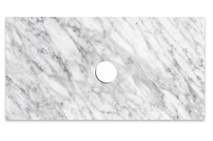 Natural Carrara Marble 900x465x18 Top